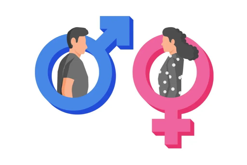 Características sexuais secundárias maculinas e femininas